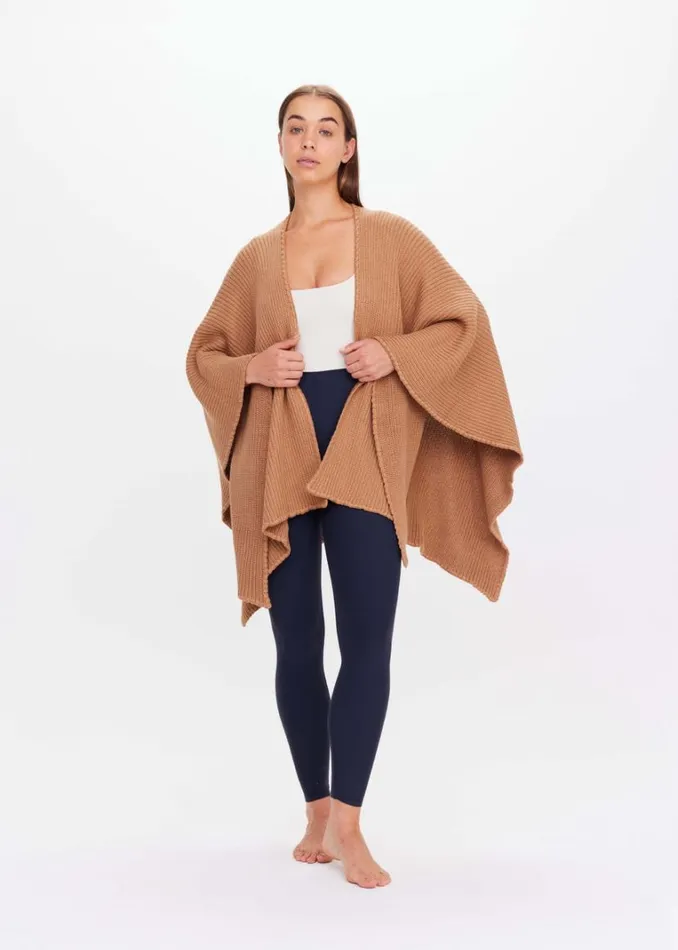 The Upside PIXIE KNIT WRAP Earth Shop Knitwear The Upside PIXIE KNIT WRAP Earth Shop Knitwear