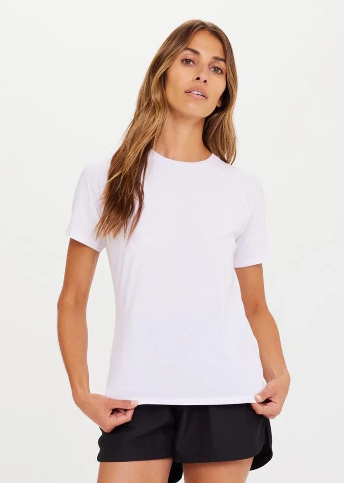 The Upside POWER TEE White Shop Shirts and Tanks