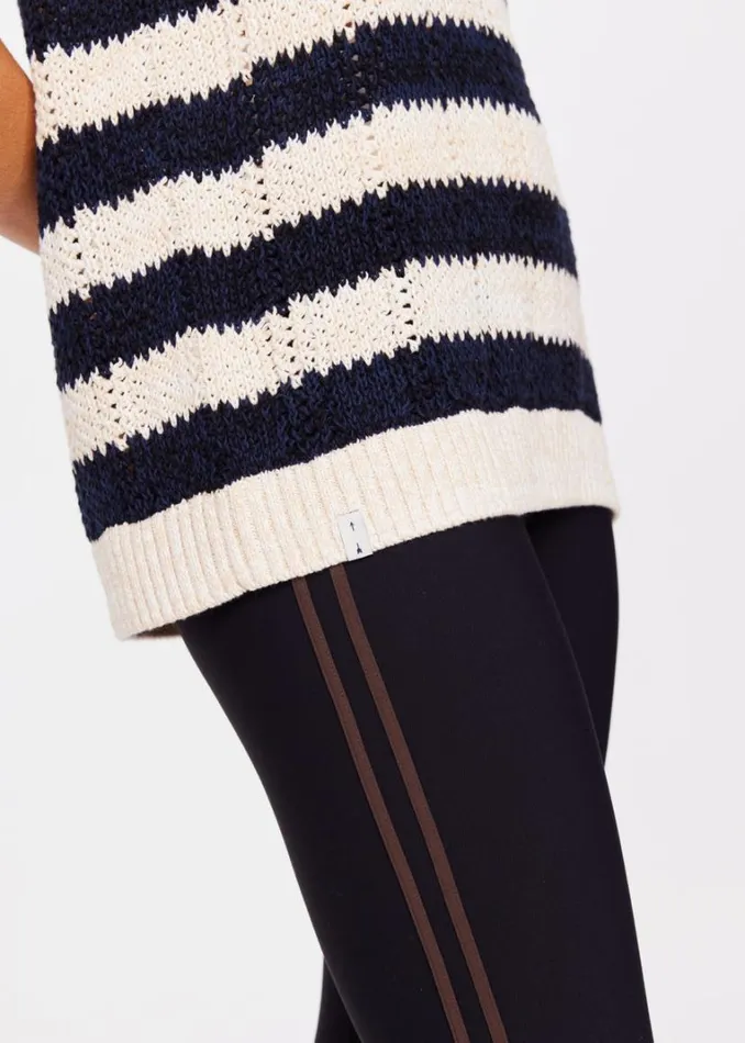 The Upside QUEENS NELSON KNIT VEST Stripe Shop Shirts and Tanks