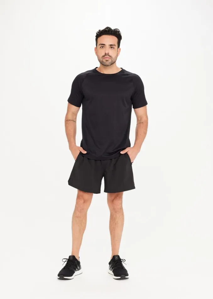 The Upside QUICK DRY DEAN TEE Black Shop Tops The Upside QUICK DRY DEAN TEE Black Shop Tops