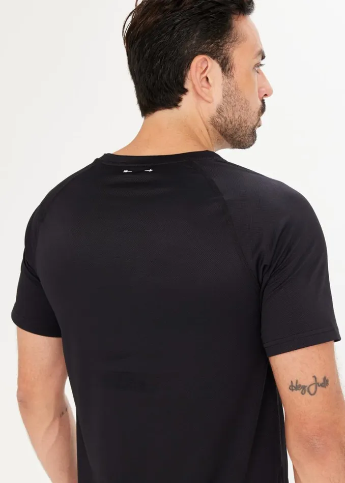 The Upside QUICK DRY DEAN TEE Black Shop Tops The Upside QUICK DRY DEAN TEE Black Shop Tops