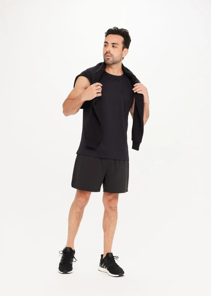 The Upside QUICK DRY KEANU MUSCLE TANK Black Shop Tops The Upside QUICK DRY KEANU MUSCLE TANK Black Shop Tops