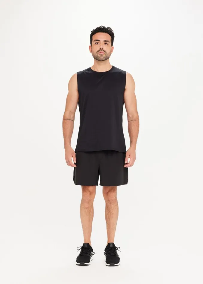 The Upside QUICK DRY KEANU MUSCLE TANK Black Shop Tops The Upside QUICK DRY KEANU MUSCLE TANK Black Shop Tops