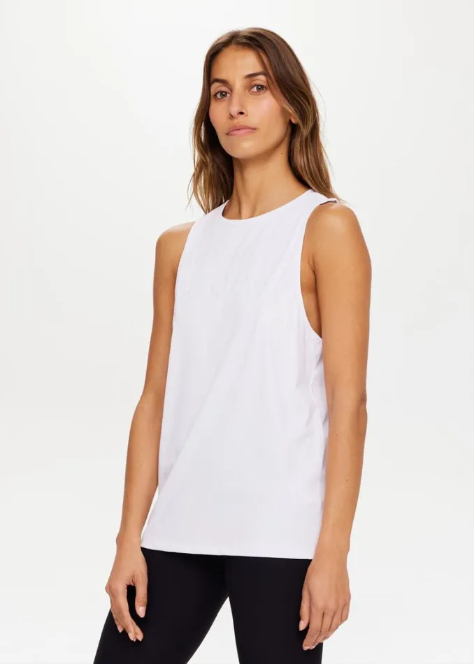 The Upside QUICK DRY SARAH TANK White Shop Shirts and Tanks The Upside QUICK DRY SARAH TANK White Shop Shirts and Tanks
