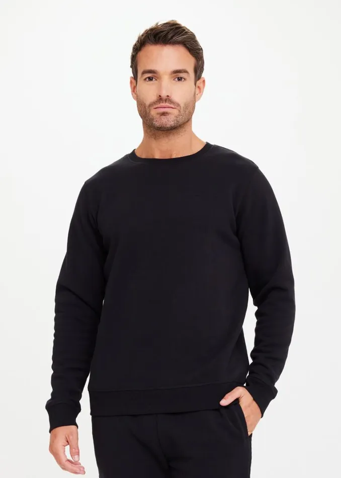 The Upside REDFORD CREW Black Shop Tops The Upside REDFORD CREW Black Shop Tops