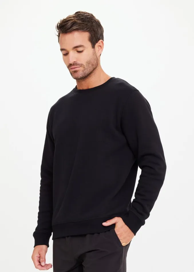 The Upside REDFORD CREW Black Shop Tops The Upside REDFORD CREW Black Shop Tops