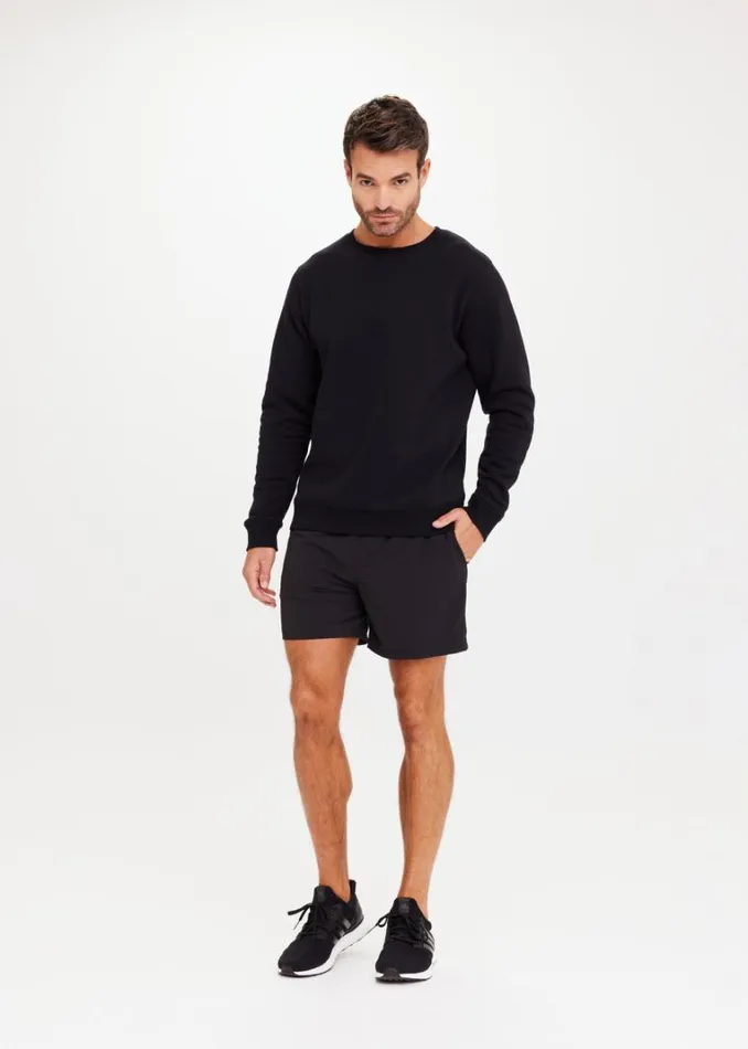 The Upside REDFORD CREW Black Shop Tops The Upside REDFORD CREW Black Shop Tops