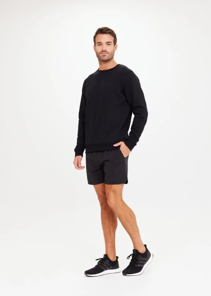 The Upside REDFORD CREW Black Shop Tops The Upside REDFORD CREW Black Shop Tops