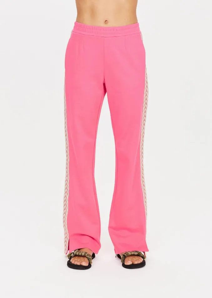 The Upside REN PETRA FLARE PANT Neon Pink Shop Pants The Upside REN PETRA FLARE PANT Neon Pink Shop Pants
