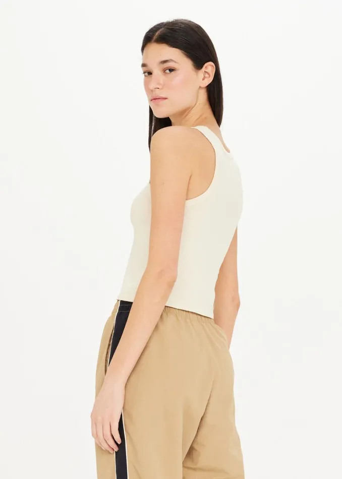 The Upside ROAM CASS TANK Natural Shop Shirts and Tanks The Upside ROAM CASS TANK Natural Shop Shirts and Tanks