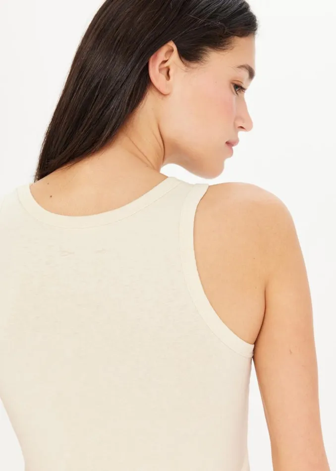 The Upside ROAM CASS TANK Natural Shop Shirts and Tanks The Upside ROAM CASS TANK Natural Shop Shirts and Tanks