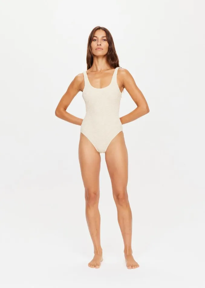 The Upside SANDS CLAUDINA ONE PIECE Golden Shop Swim AllinOne
