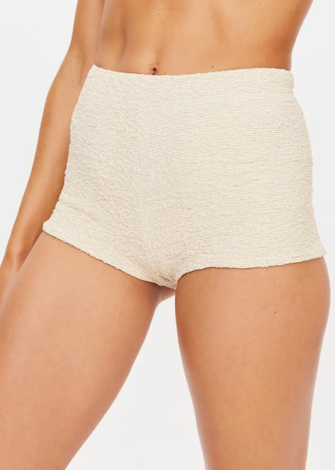 The Upside SANDS FOX SHORTIE Golden Shop Shorts The Upside SANDS FOX SHORTIE Golden Shop Shorts