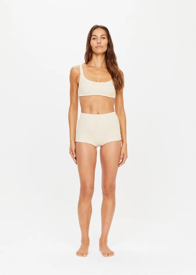 The Upside SANDS FOX SHORTIE Golden Shop Shorts The Upside SANDS FOX SHORTIE Golden Shop Shorts