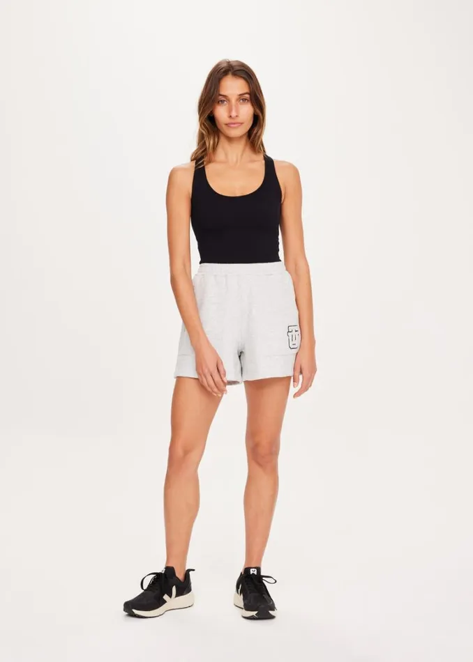 The Upside SOHO DARCY SHORT Grey Marle Shop Shorts