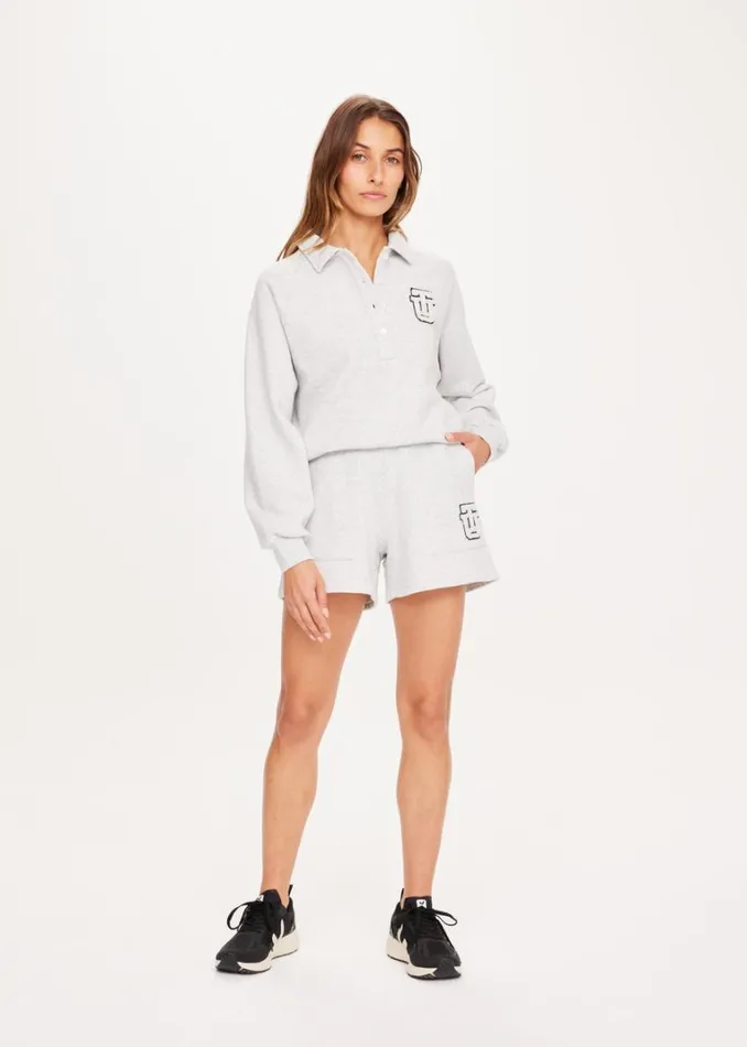 The Upside SOHO DARCY SHORT Grey Marle Shop Shorts