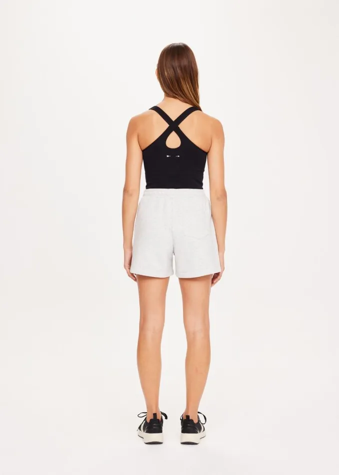 The Upside SOHO DARCY SHORT Grey Marle Shop Shorts