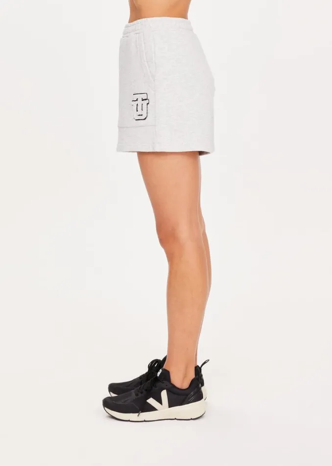 The Upside SOHO DARCY SHORT Grey Marle Shop Shorts