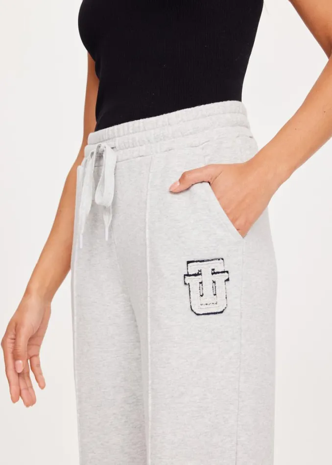 The Upside SOHO WILLOW PANT Grey Marle Shop Pants