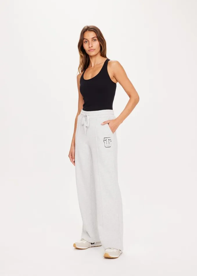 The Upside SOHO WILLOW PANT Grey Marle Shop Pants