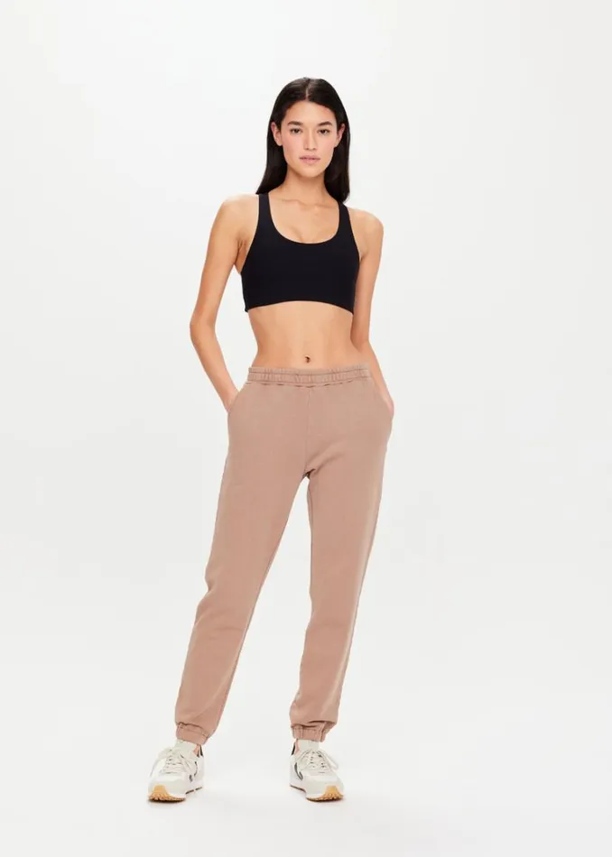The Upside SPHINX BLAKE TRACK PANT Mocha Shop Pants