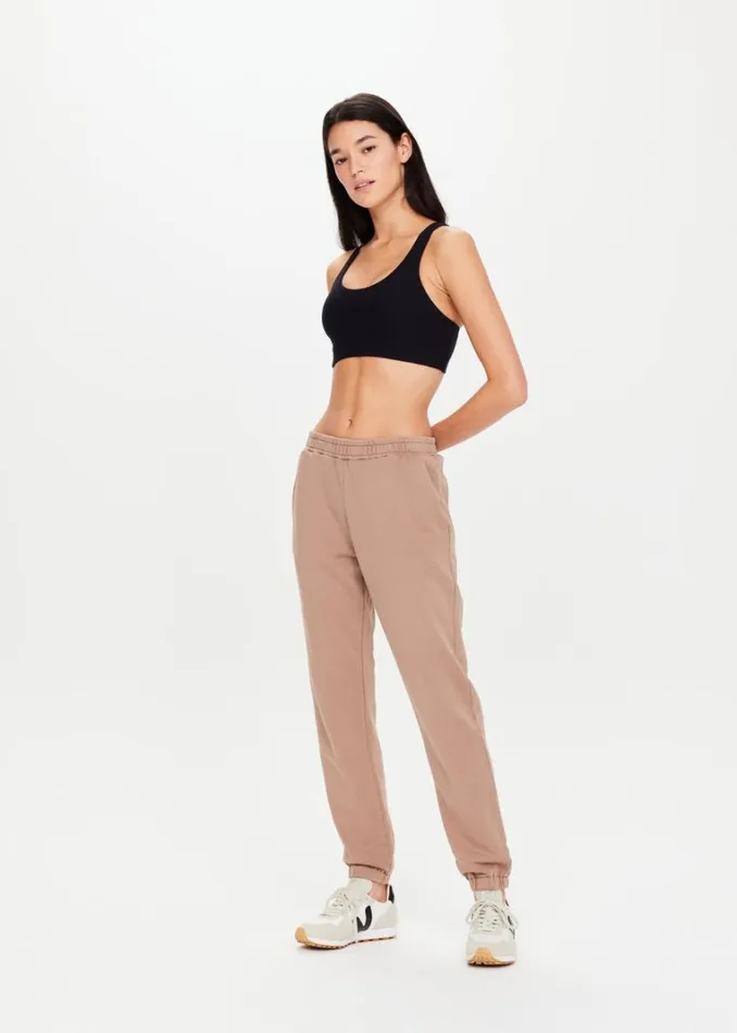 The Upside SPHINX BLAKE TRACK PANT Mocha Shop Pants The Upside SPHINX BLAKE TRACK PANT Mocha Shop Pants