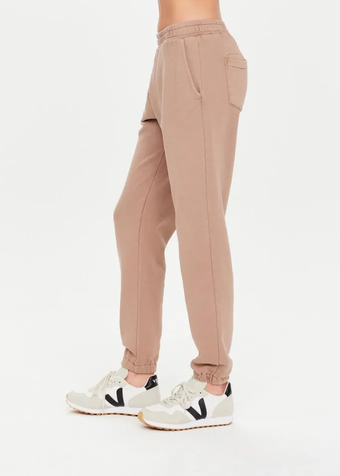 The Upside SPHINX BLAKE TRACK PANT Mocha Shop Pants The Upside SPHINX BLAKE TRACK PANT Mocha Shop Pants