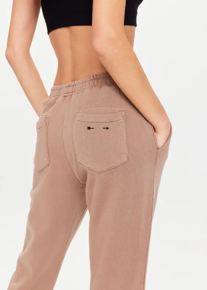 The Upside SPHINX BLAKE TRACK PANT Mocha Shop Pants The Upside SPHINX BLAKE TRACK PANT Mocha Shop Pants