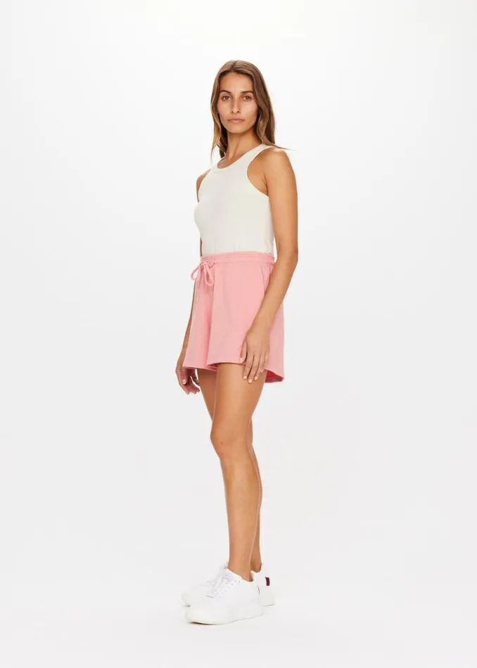 The Upside SUMMIT ROLLER SHORT Blush Shop Shorts The Upside SUMMIT ROLLER SHORT Blush Shop Shorts