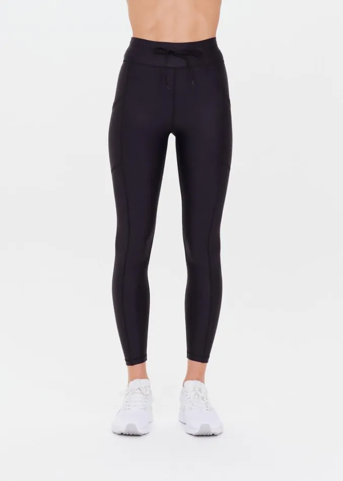 The Upside SUPERSOFT 25IN PKT MIDI PANT Black Shop Leggings