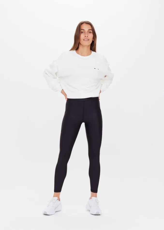 The Upside SUPERSOFT 25IN PKT MIDI PANT Black Shop Leggings