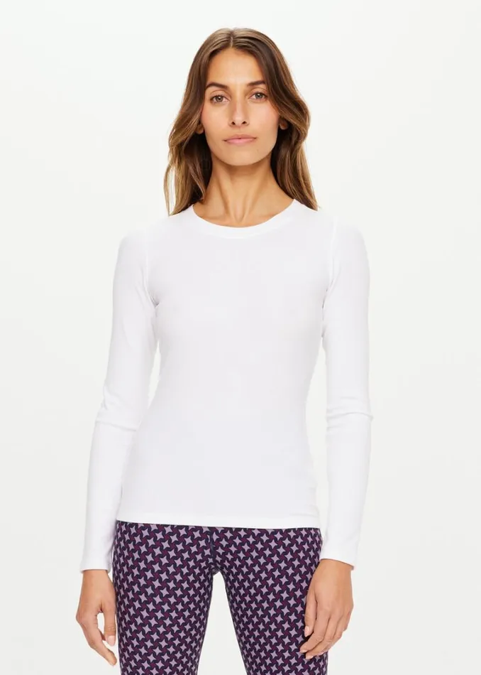 The Upside TAMMY LONG SLEEVE Cloud Shop Shirts and Tanks
