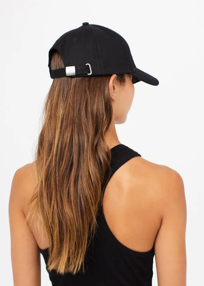 The Upside THE UPSIDE LOGO CAP Blackblack Shop Hats and Headwear