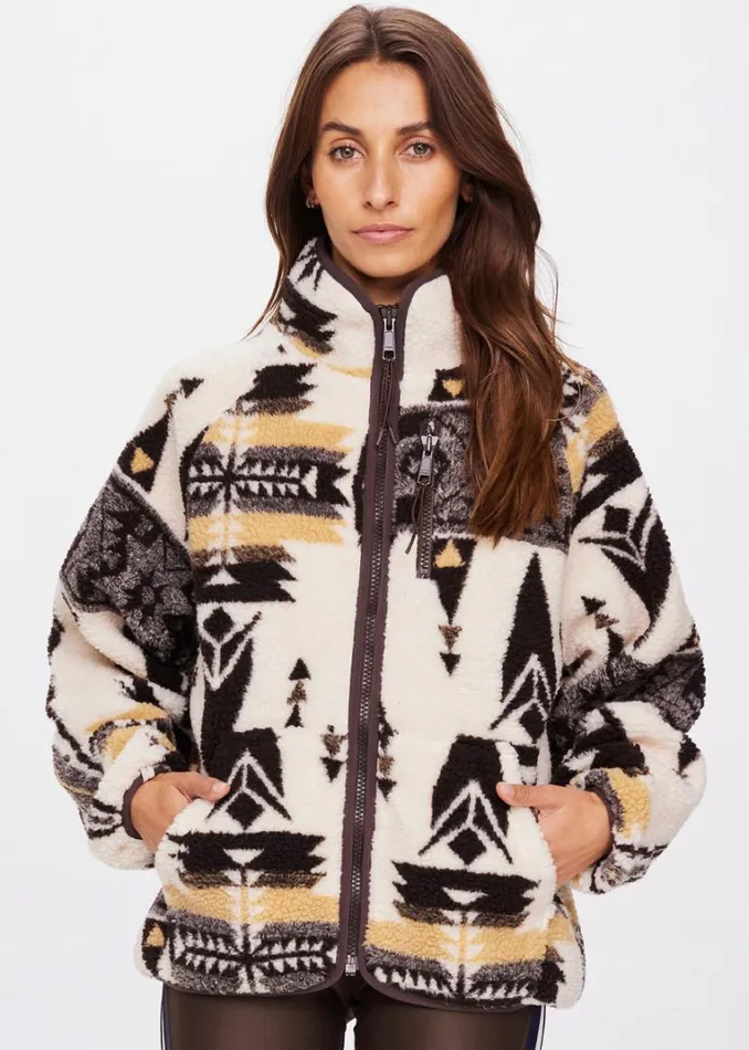 The Upside TOTEM HARLOW ZIP THROUGH Dunes Shop Jackets and Coats