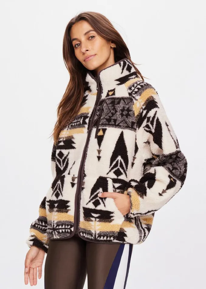 The Upside TOTEM HARLOW ZIP THROUGH Dunes Shop Jackets and Coats
