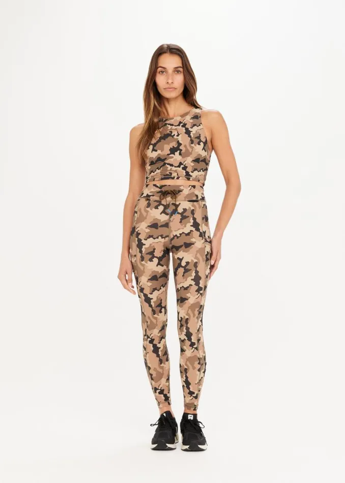 The Upside TREKKY 25IN POCKET MIDI PANT Camo Shop Leggings The Upside TREKKY 25IN POCKET MIDI PANT Camo Shop Leggings