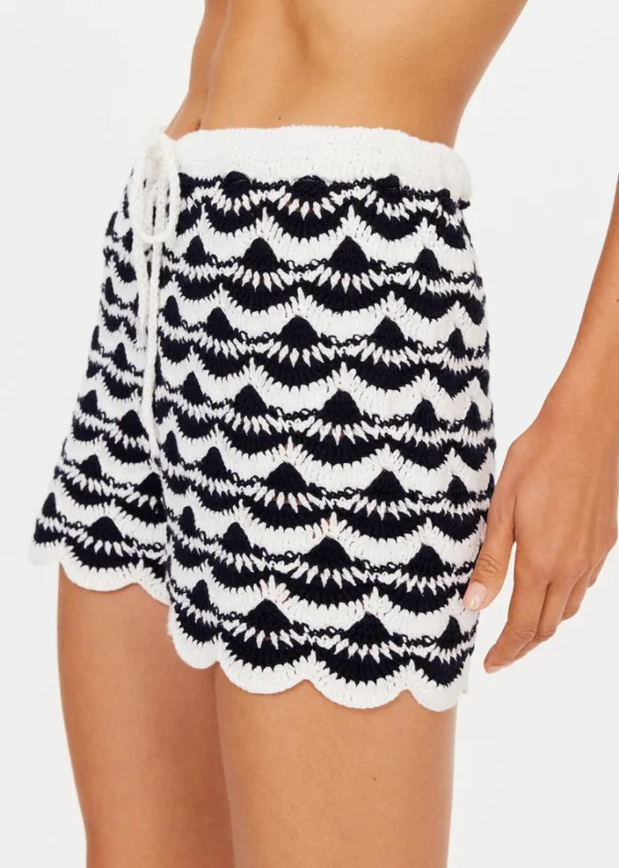 The Upside WOODSTOCK HALI CROCHET SHORT Multi Shop Shorts The Upside WOODSTOCK HALI CROCHET SHORT Multi Shop Shorts