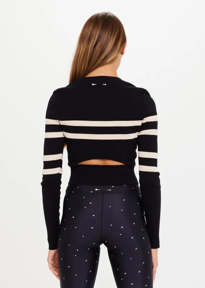 The Upside ZETA ALEXANDRA KNIT TOP Black Shop Knitwear The Upside ZETA ALEXANDRA KNIT TOP Black Shop Knitwear
