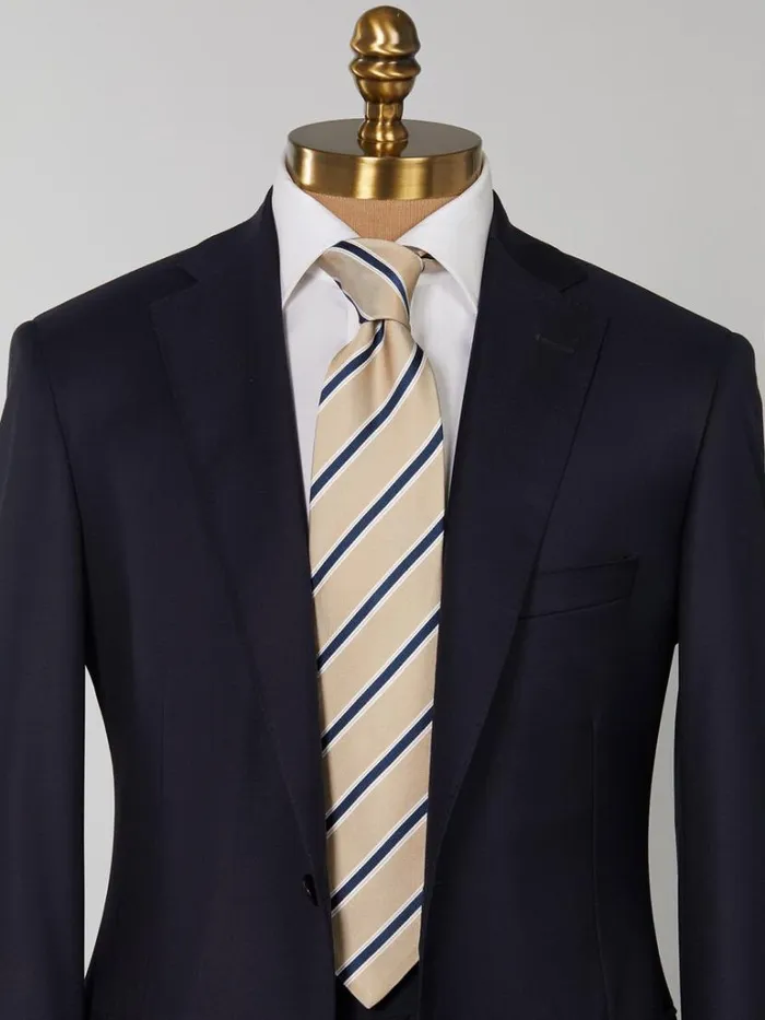 Ties Mens Paul Stuart Narrow Summer Stripe Tie Light Blue