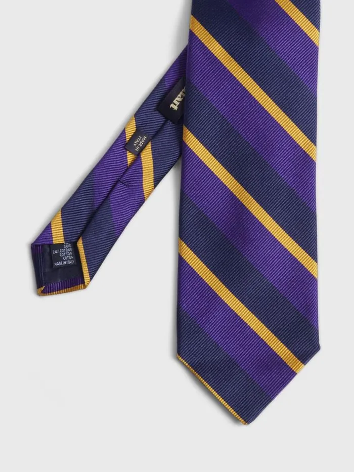 Ties Mens Paul Stuart Regimental Stripe Tie Burgundy