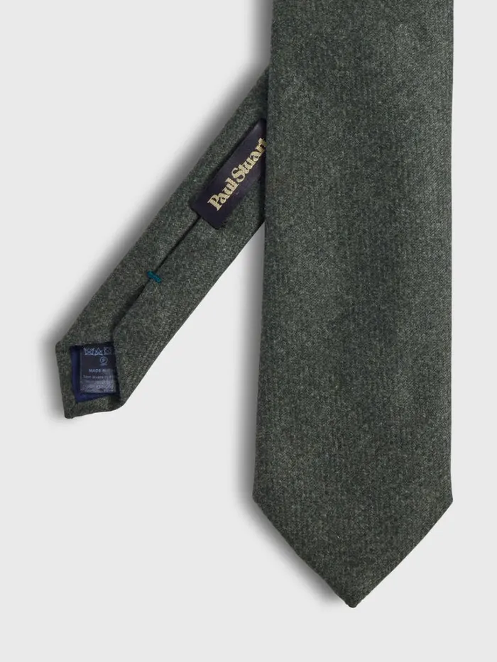 Ties Mens Paul Stuart Wool Tie Lt Grey