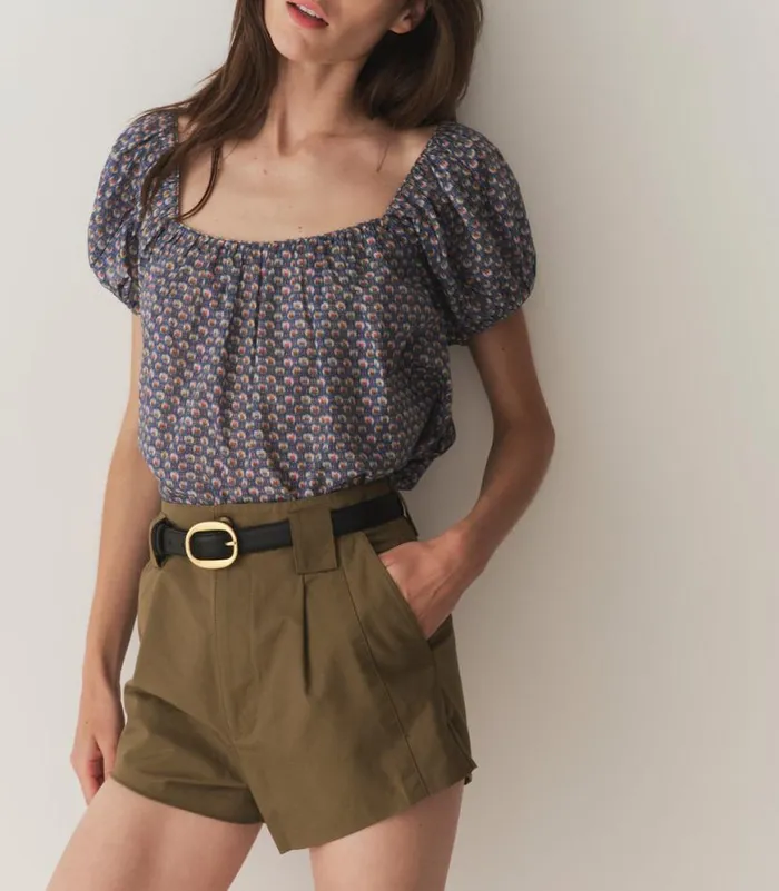 TONYA TOP Dahlia Ikat Shop DEN Tops
