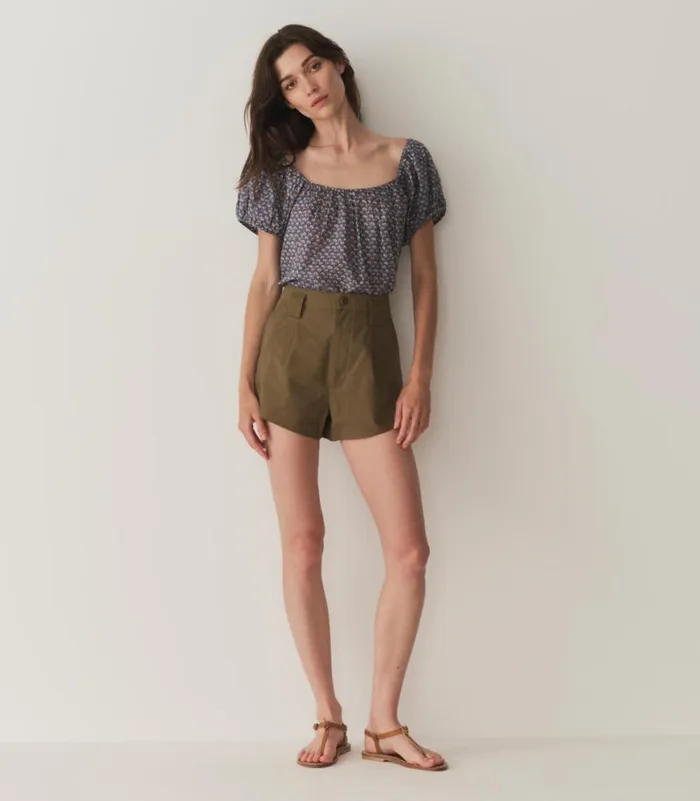 TONYA TOP Dahlia Ikat Shop DEN Tops