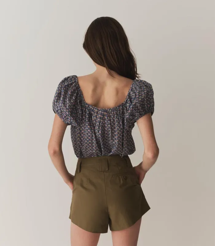 TONYA TOP Dahlia Ikat Shop DEN Tops