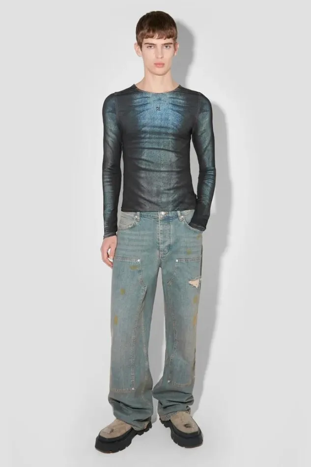 Tops Men MISBHV Denim Poly Longsleeve Mlc