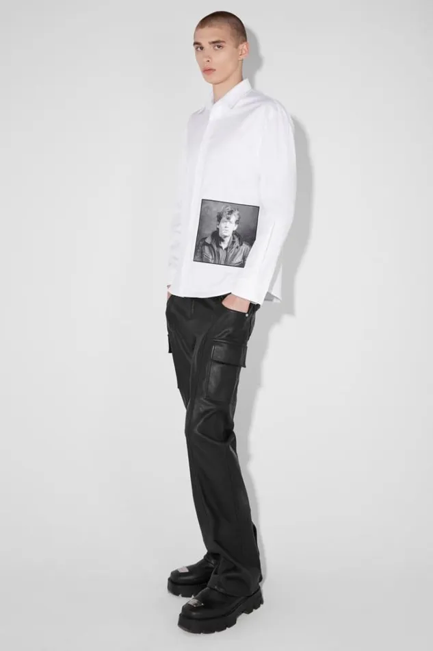 Tops Men MISBHV Self Portrait 1980 Robert Mapplethorpe Shirt White