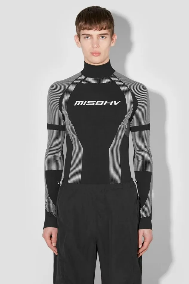 Tops Men MISBHV Sport Longsleeve Blackwhite