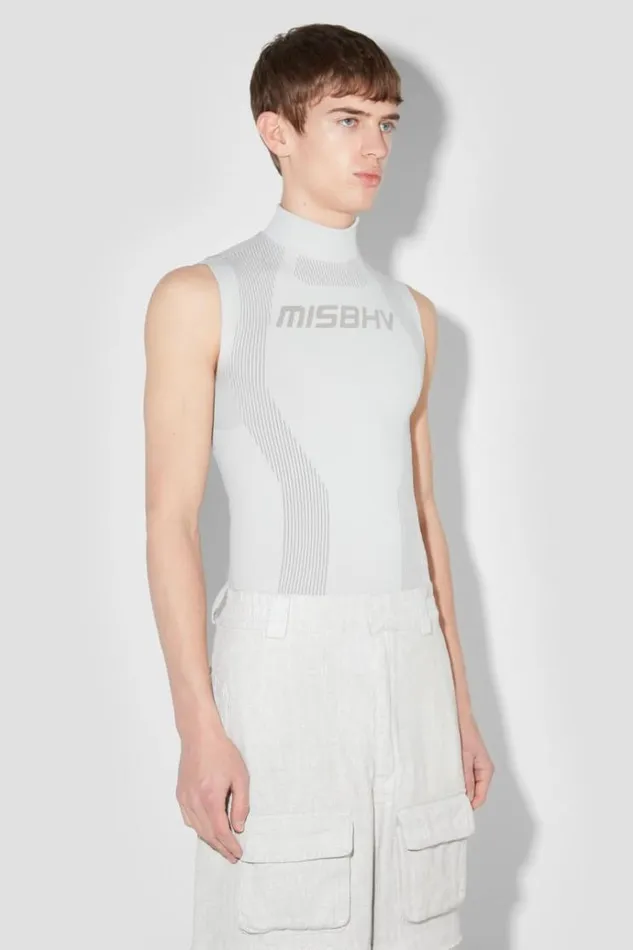 Tops Men MISBHV Sport Sleeveless Top Light Grey
