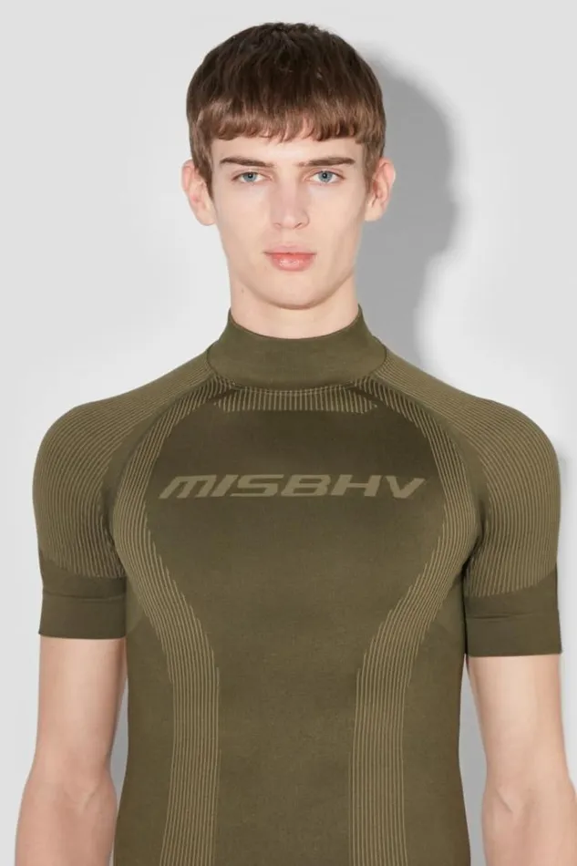 Tops Men MISBHV Sport TShirt Grunge Olive