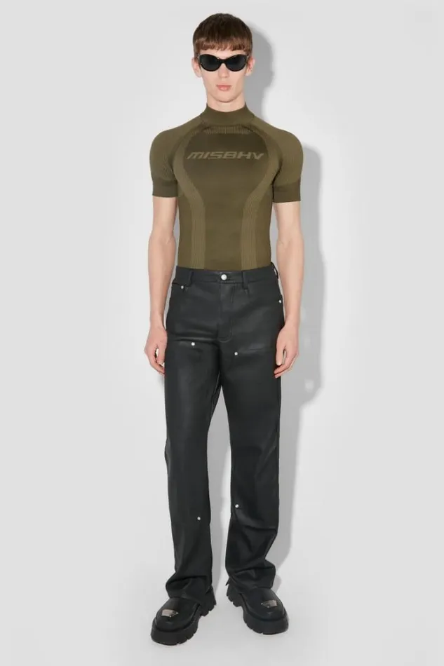 Tops Men MISBHV Sport TShirt Grunge Olive
